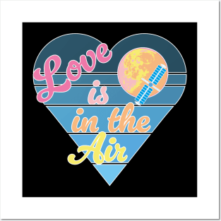 Love is in the air spy balloon Posters and Art